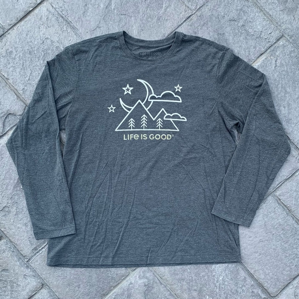 Life is Good Long Sleeve “Cool Tee” (Men’s XL)